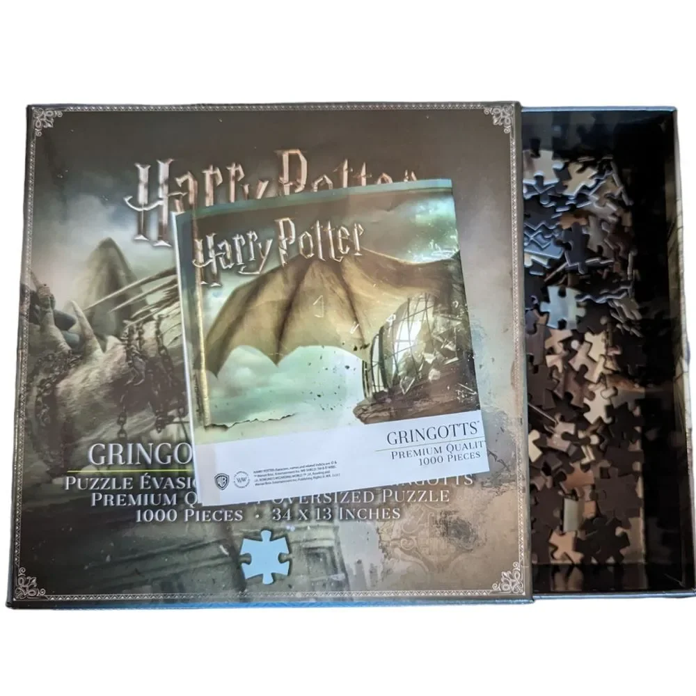 The Noble Collection Harry Potter Gringotts Bank Escape 1000 Piece Puzzle